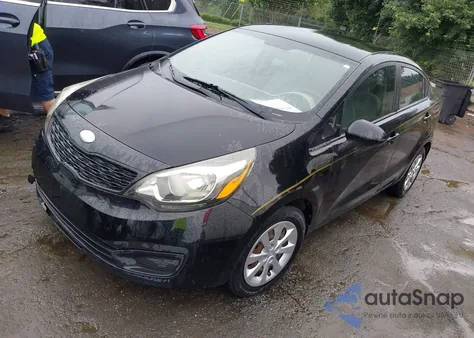 2013 Kia Rio Lx z USA, uszkodzony, nr VIN KNADM4A39D6236572